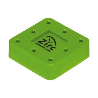Bur Block  8-Loch neongrün magnetisch St