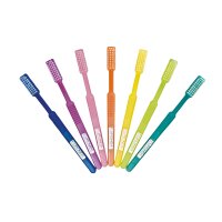 MONOART Zahnbü. m.Paste rosa 100St