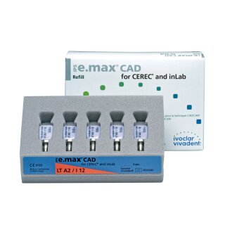 IPS e.max CAD Cer/inLab LT A1 I12 5St