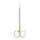 Chirurgische Schere 16cm gebogen  St
