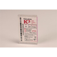 K3 NiTi-Files .02 Gr.25 21mm 6St