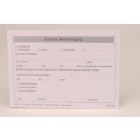 Ärztliche Bescheinigung DIN A6 quer Pa