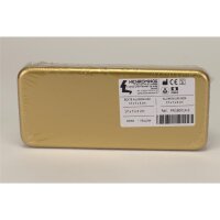 Aluminium Box gelb 17x7x3cm St
