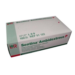 Sentina Ambidextrous pdfr Gr. L 100St