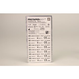 PROTAPER NEXT Feile X1-X3 21mm ster.Sort