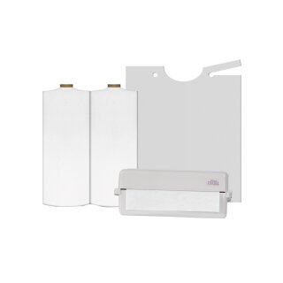 Patientenumh.Thermobib weiß 80x54 60St