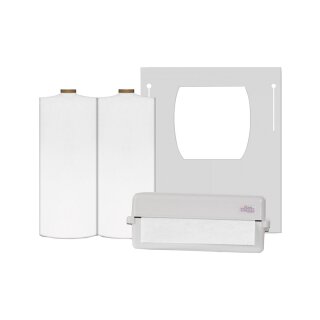 Lochtuch Thermolax 90x60 weiß 30St Rl