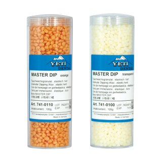 Master Dip Tauchwachs Orange 100G