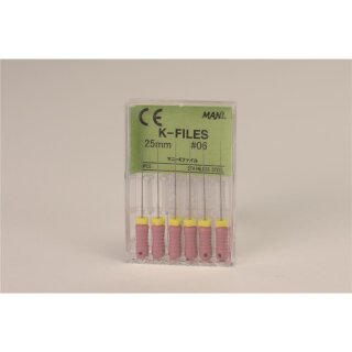 K-Feilen Mani 25mm Gr.006  Pa