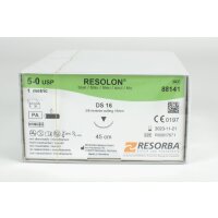 Resolon Monofil blau 5/0 DS-16  3Dtz