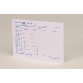 Terminblock T10     St