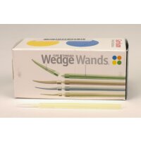 Wedge Wands transp. gelb ultrafein 100St