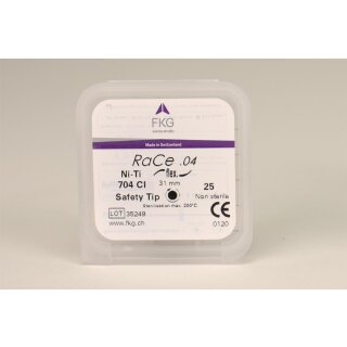 RaCe NiTi-Instr.Kon. 4% 31mm 025 Pa