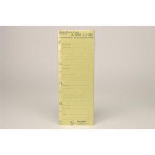Adressfelder lt. Vsk gelb  200St