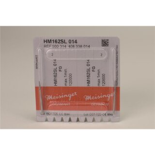 Knochenfräser HM 162SL 014 FG 2St