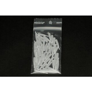 Pinselansätze weiß/weiß fein 100St