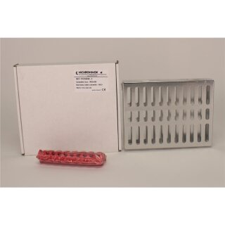 Kassette 18x14 10 Instrumente rot St