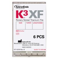 K3 XF NiTi File .06 25mm assorted 6St