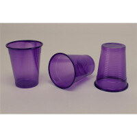 Mundspülbecher PP 200ml viola 20x50St