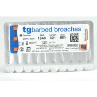 tg Barbed Broach (015) Size xxxf 10pcs