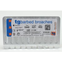 tg Barbed Broach (020) Size xxf 10pcs