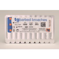tg Barbed Broach (025) Size xf 10pcs
