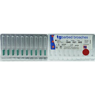 tg Barbed Broach (035) Size m 10pcs