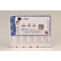 tg K-Files 21mm Size 010 6pcs