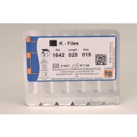 tg K-Files 25mm Size 015 6pcs