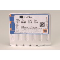 tg K-Files 25mm Size 020 6pcs