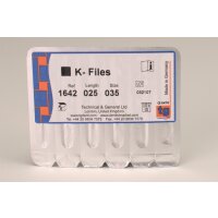 tg K-Files 25mm Size 035 6pcs