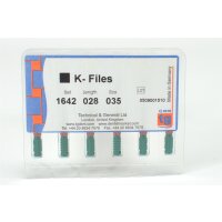 tg K-Files 28mm Size 035 6pcs