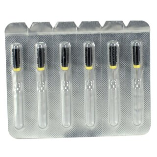 tg H-Files 25mm Size 040 6pcs