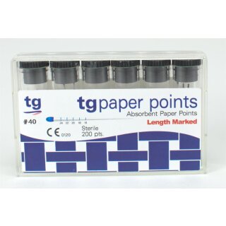 tg Absorb. Paper Pts. S.40 black 200pcs