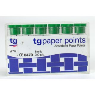 tg Absorb. Paper Pts. S.70 green 200pcs
