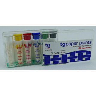 tg.04 Taper Paper Pts. Ass.45-80 60pcs