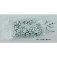 Rubber Cup w/skirt RA 4 Web 100pcs