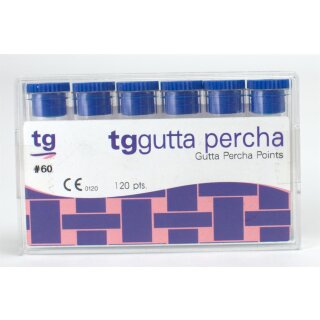 tg Gutta Percha Blue Size 60 120pcs