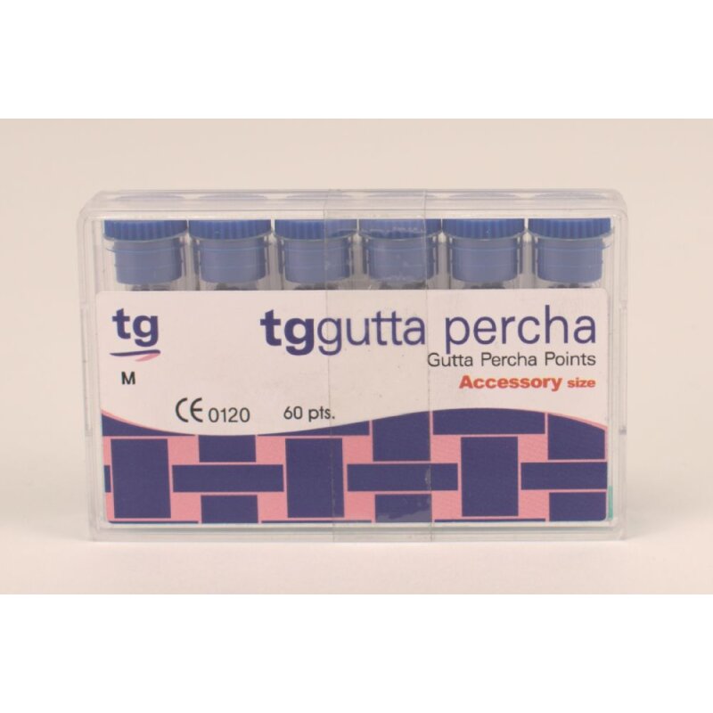 tg Accessory Gutta Percha Medium 60Pc, 9,05