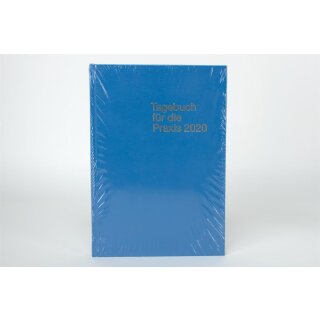 Tagebuch 2024 blau Faden St