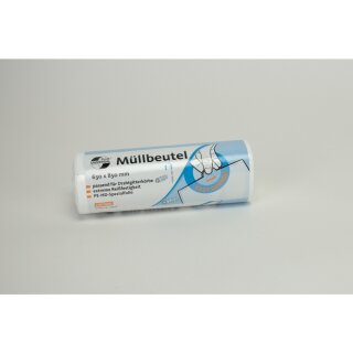 Abfallbeutel 60-80Ltr 63x85cm weiß Rl