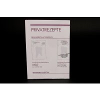 Privatrezepte  A6  blanko geblockt 100St