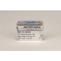 Bur Flash 5 Holes FG blau St