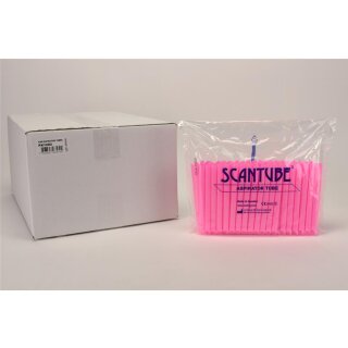 Aspirator Tubes pink 135mm 10x100St