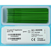 Vivadent Applicator schwarz Refill 50St