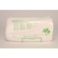 Barrier Schürze Lamin. weiß 115x75 200St