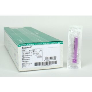 Exadoral Einmalspritze 2ml Steril 100St