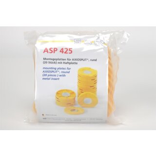 Axiosplit Montageplatten rund BP 100St
