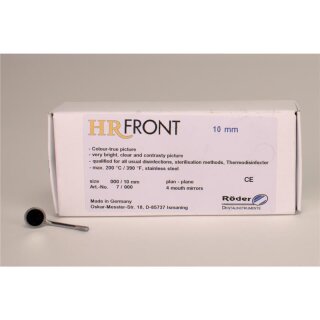 Mundspiegel HR Front Gr.000 10mm 6St