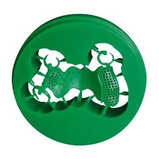 Wachsblank CAD/CAM sma.grün hart 25mm St